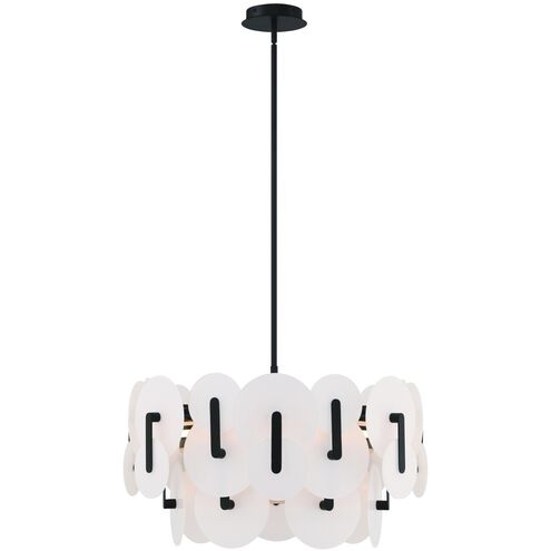 Nuvola 2 Light 24 inch Black Chandelier Ceiling Light