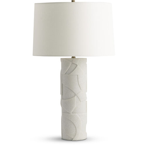 Bettona 30.75 inch 150.00 watt White Table Lamp Portable Light