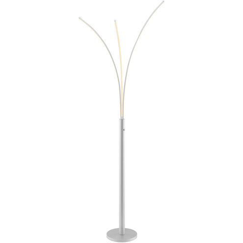 Monita 81 inch 30.00 watt Silver Floor Lamp Portable Light