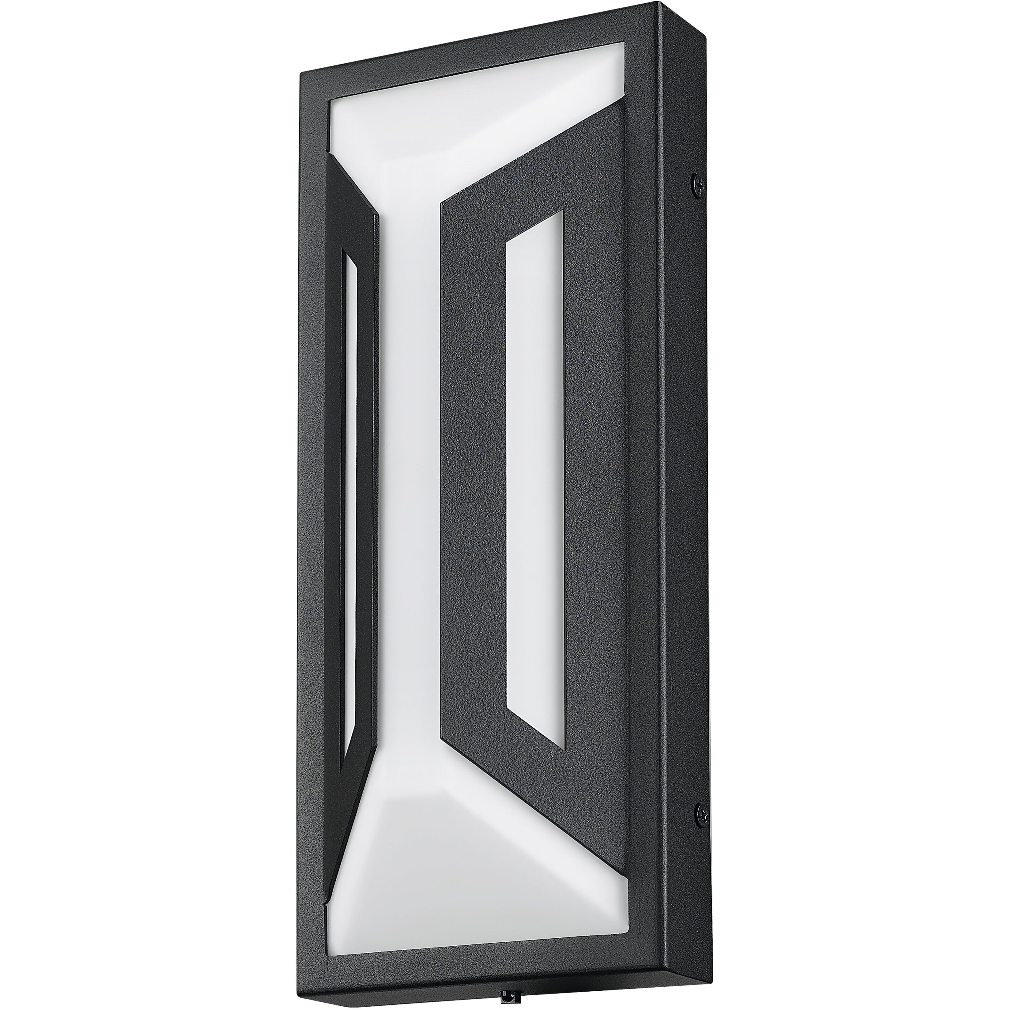 Banff LED 12 inch Sand Black Outdoor Wall Light in Soft Sand Black