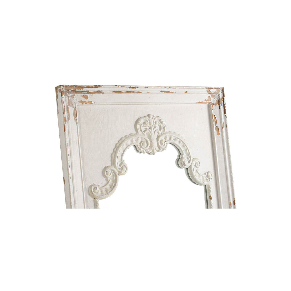 Alcott 38.78 X 20.08 inch Antique White Mirror