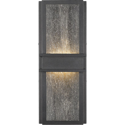 Eclipse LED 18 inch Black Outdoor Wall Light