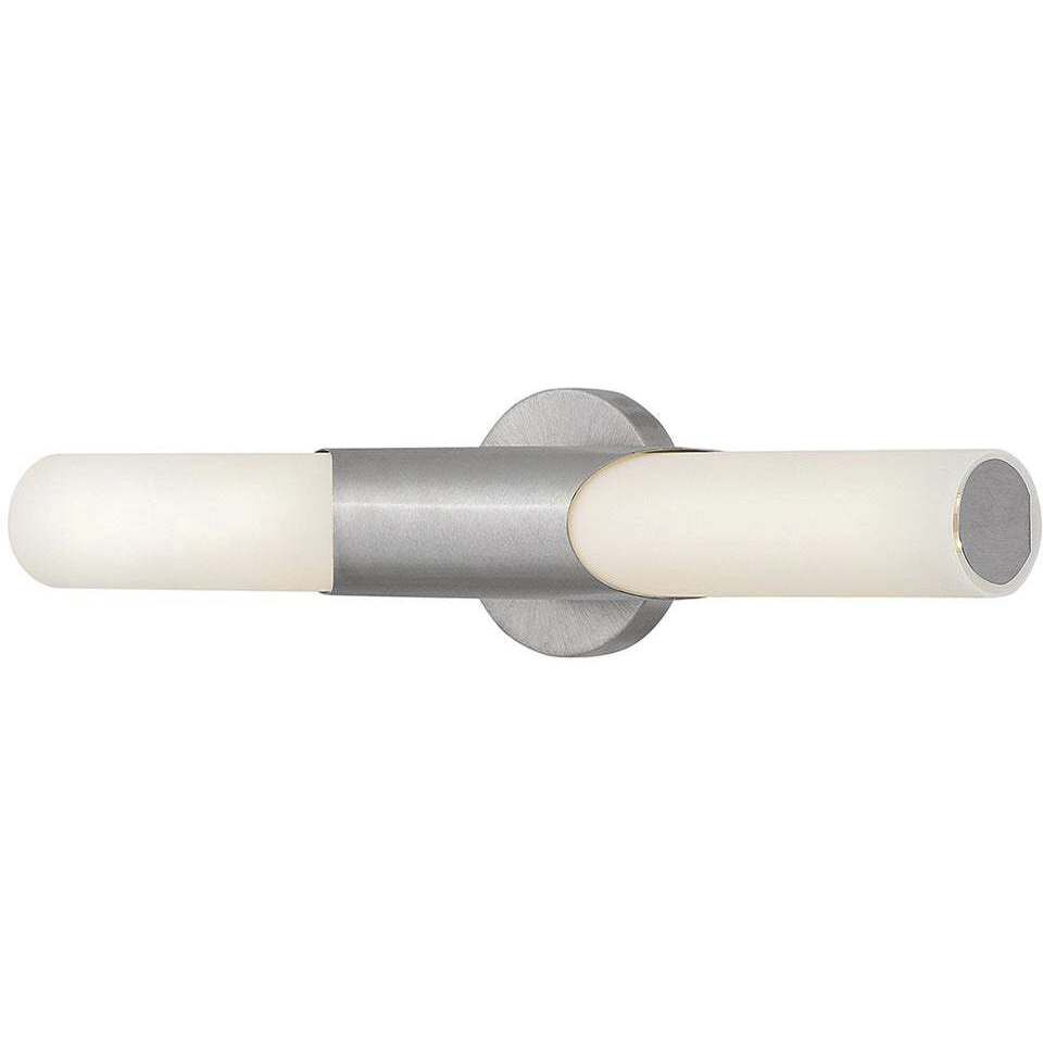 Grace LED 5 inch Textured Nickel Bath Light Wall Light