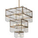 Kiori 9 Light 22.75 inch Legacy Brass Pendant Ceiling Light
