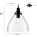 Khrisa 1 Light 12.75 inch Polished Nickel Indoor Pendant Ceiling Light