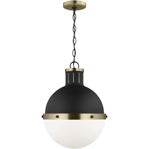 TOB by Thomas O'Brien Hanks 1 Light 13.25 inch Midnight Black Pendant Ceiling Light