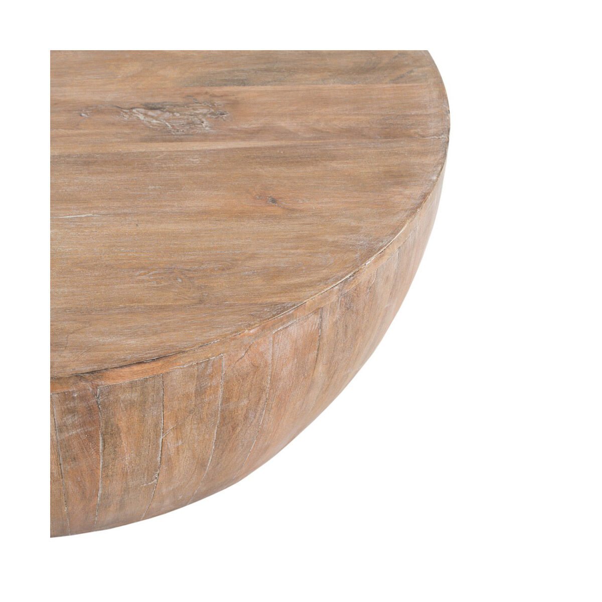 Jacob 35.5 inch Washed Tobacco Cocktail Table