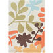 Cosmopolitan 156 X 108 inch Neutral and Orange Area Rug, Polyester