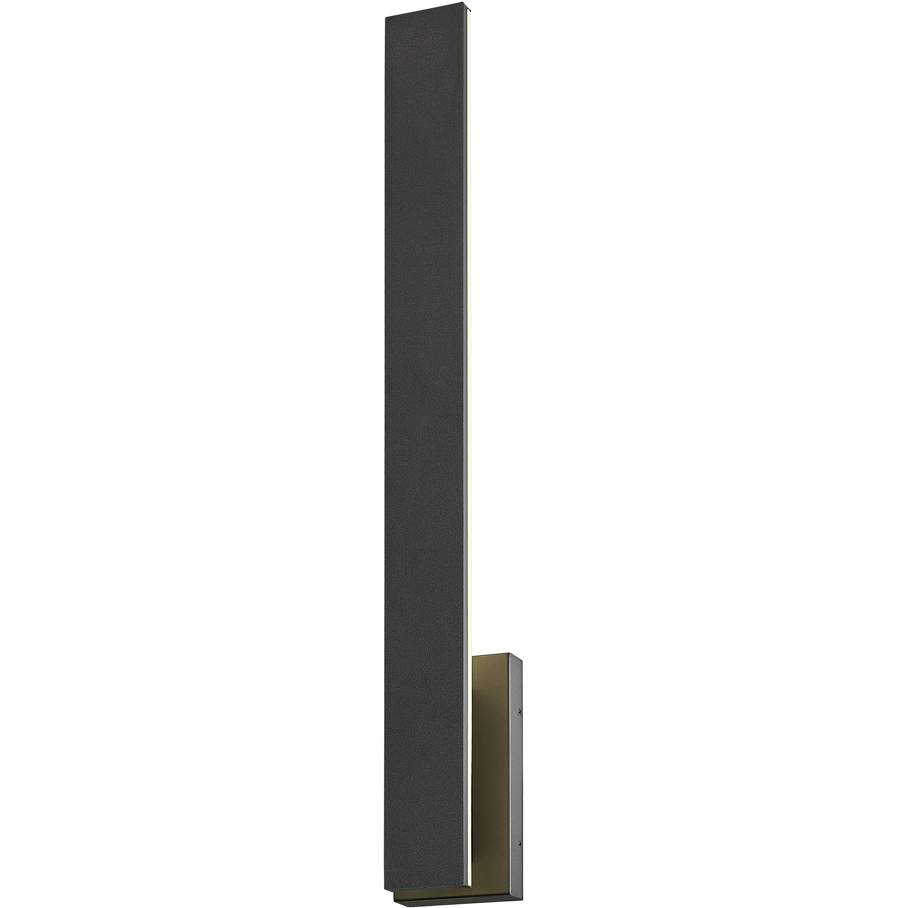 Stylet LED 3.75 inch Sand Black Outdoor Wall Light