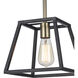 Adams 1 Light 9 inch Rubbed Oil Bronze Pendant Ceiling Light