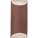 Ambiance 2 Light 7 inch Canyon Clay Wall Sconce Wall Light
