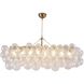 Canada LED 14 inch Brass Chandelier Ceiling Light