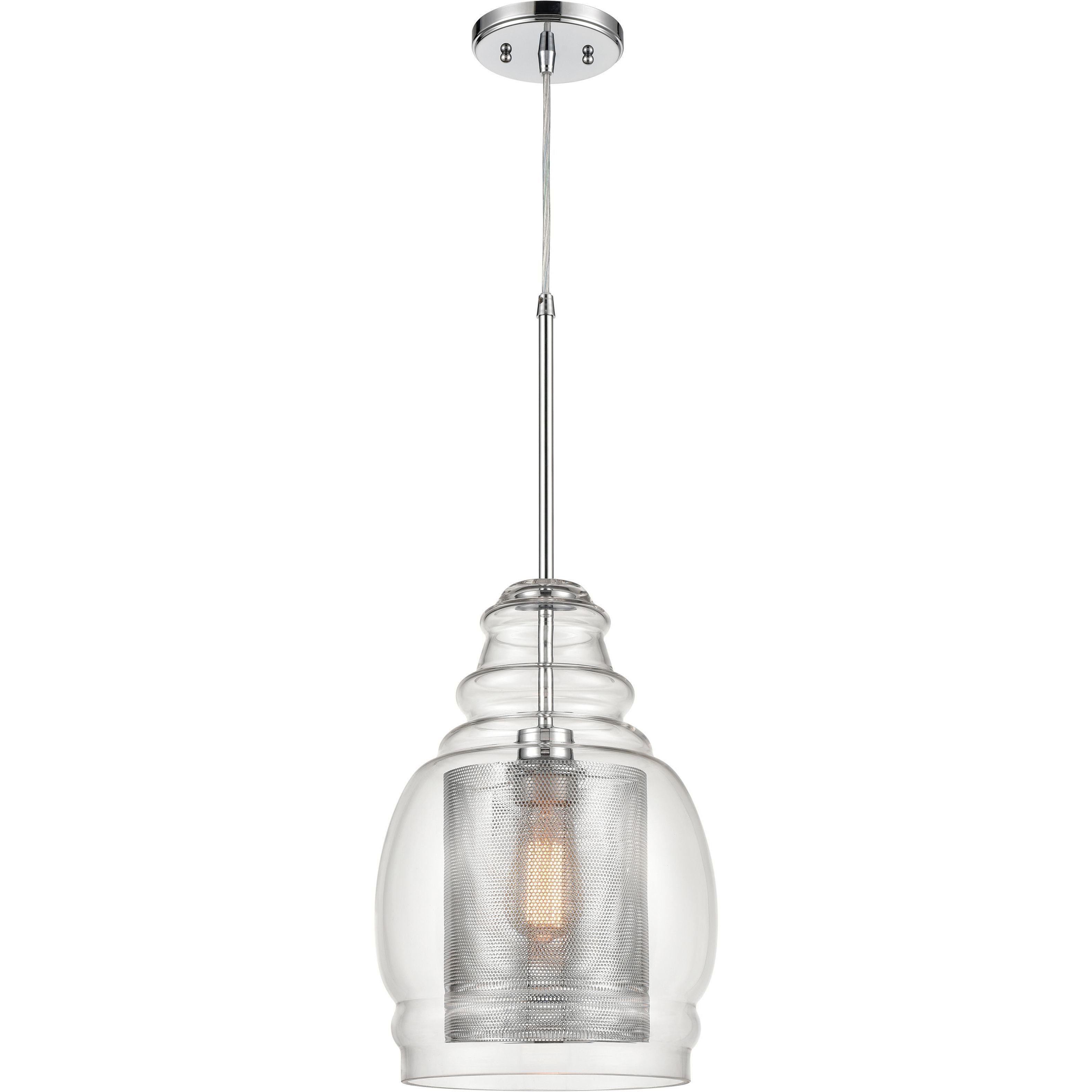 Herndon Pendant Ceiling Light in Polished Chrome
