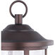 Southport 1 Light 10 inch Matte Black Outdoor Wall