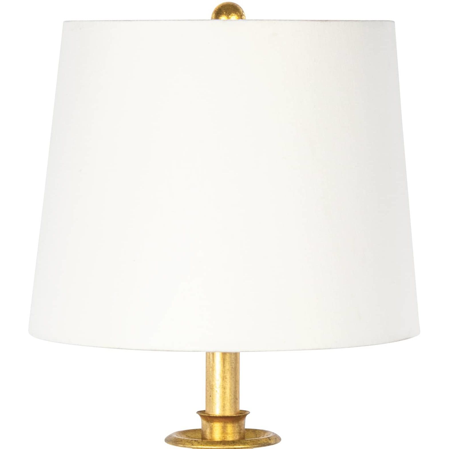 Fisher Stem 28.75 inch 60.00 watt Gold Leaf Table Lamp Portable Light, Buffet Lamp