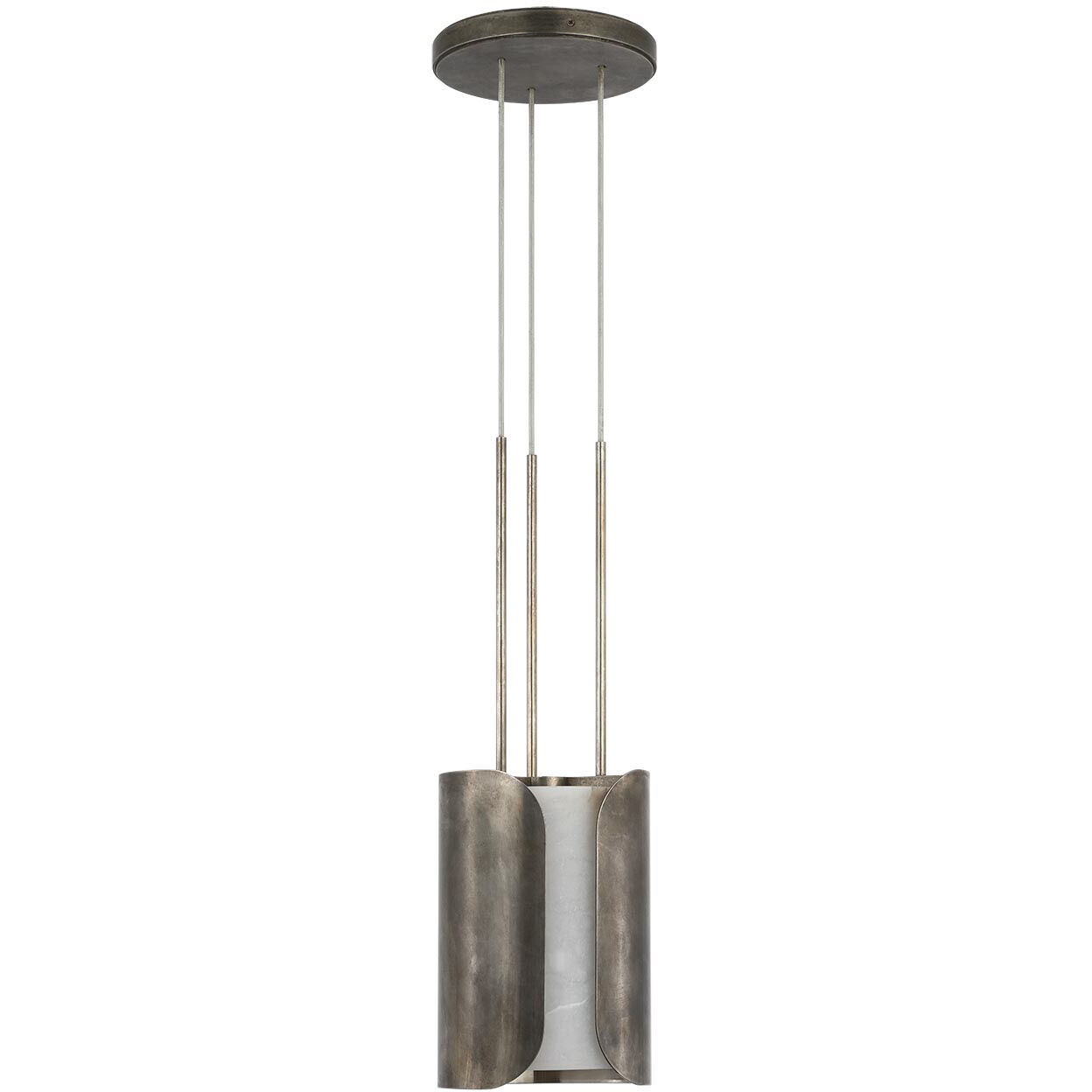 Anne-Marie Barton Armise LED 7.5 inch Mottled Pewter Pendant Ceiling Light