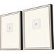 Animals Collection Metallic Framed Art