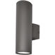 Lightray LED 15.75 inch Architectural Bronze Outdoor Wall Mount