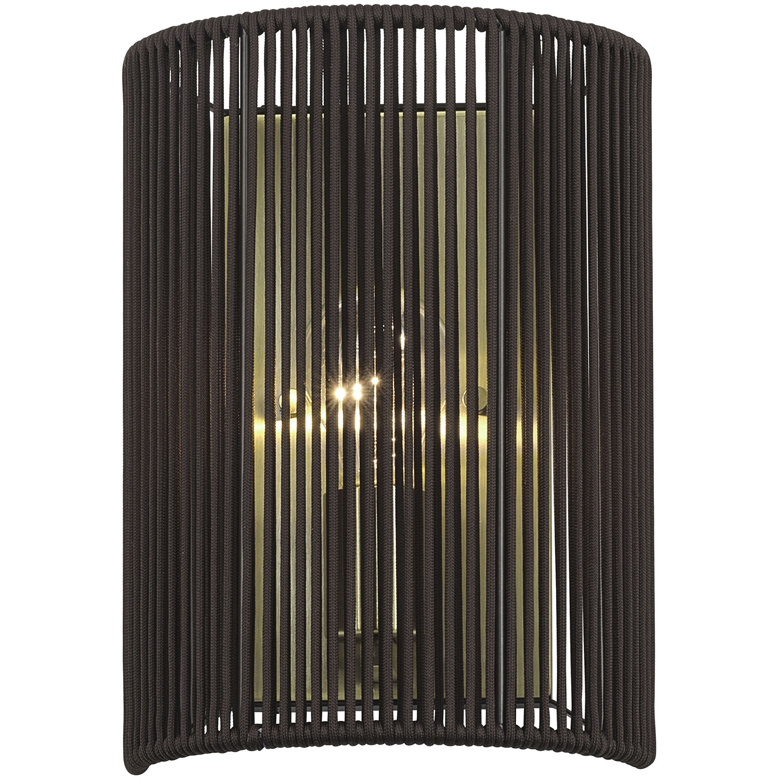 Acordia Wall Sconce Wall Light in Antique Brass