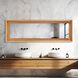 Danton 72 X 24 inch Brown Floating Dressing Mirror