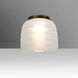 Mitzi 7 1 Light 7.38 inch Bronze Semi-Flush Mount Ceiling Light