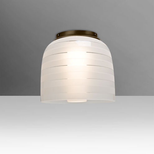 Mitzi 7 1 Light 7.38 inch Bronze Semi-Flush Mount Ceiling Light