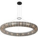 Sanibel 16 Light 42 inch Matte Black Pendant Ceiling Light