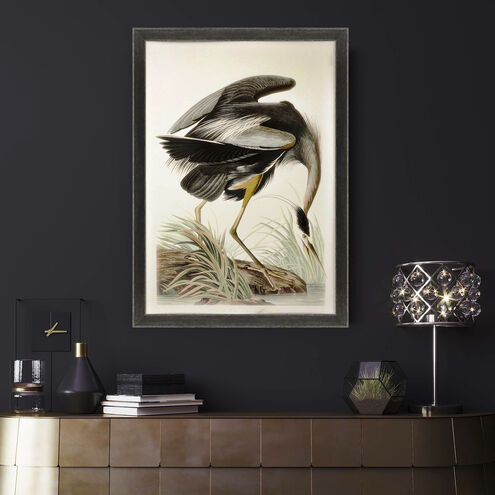 Animals Black and Green and Beige and Brown Framed Art