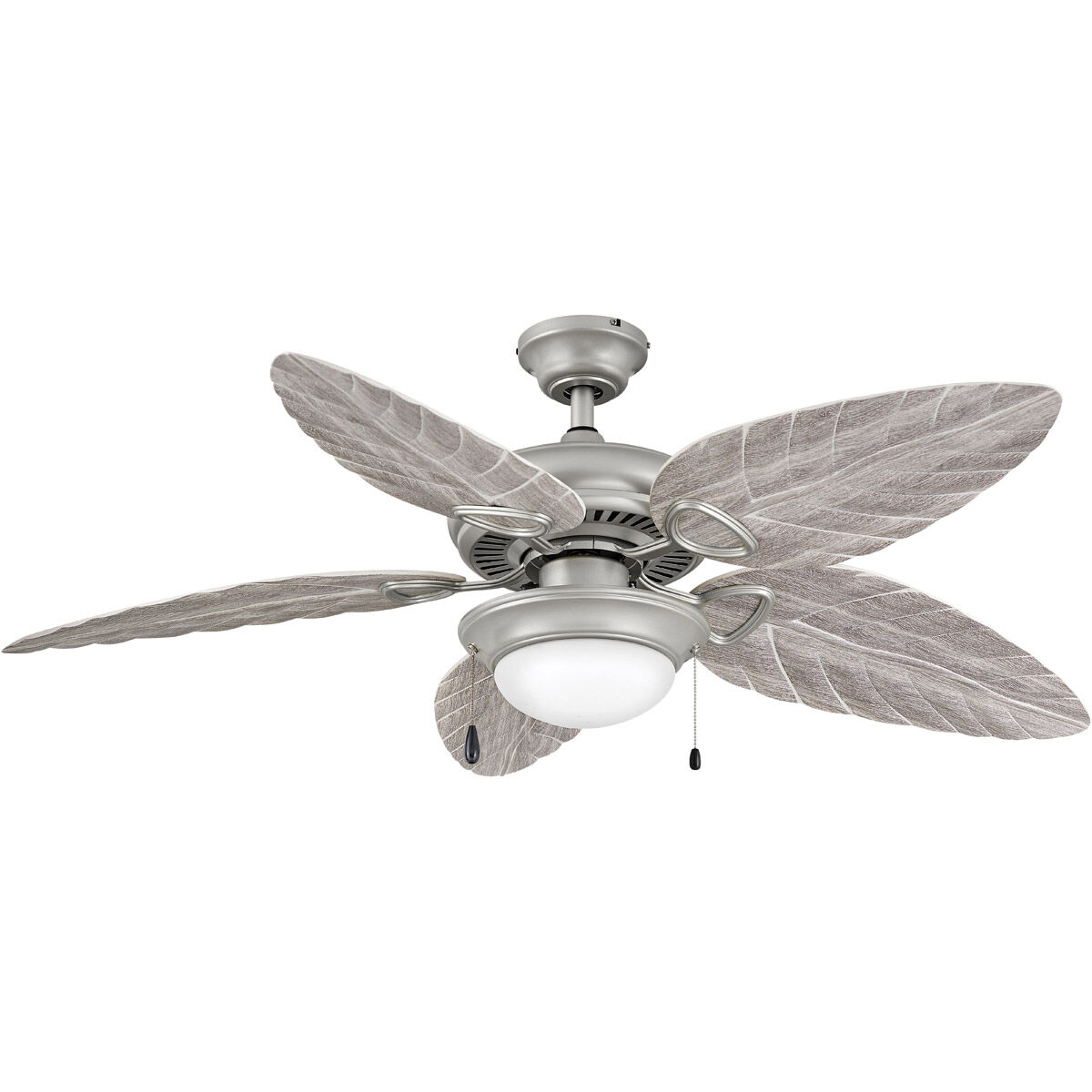 Leaf Blade Weathered Wood 11 inch Set of 5 Fan Blades, 52 inch