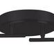 Core 6 Light 120 Black Fixed Rail Ceiling Light