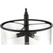 Hailie 4 Light 14.13 inch Flat Black Pendant Ceiling Light
