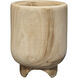 Canyon 12 X 9.5 inch Wooden Vase
