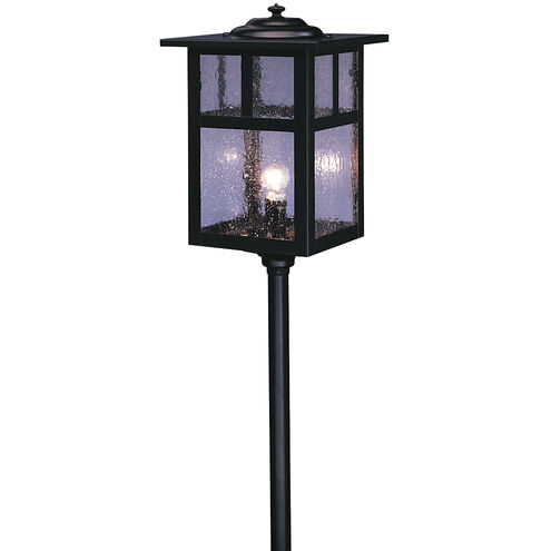 Mission 12V 18 watt Satin Black Outdoor Landscape in Off White, Empty