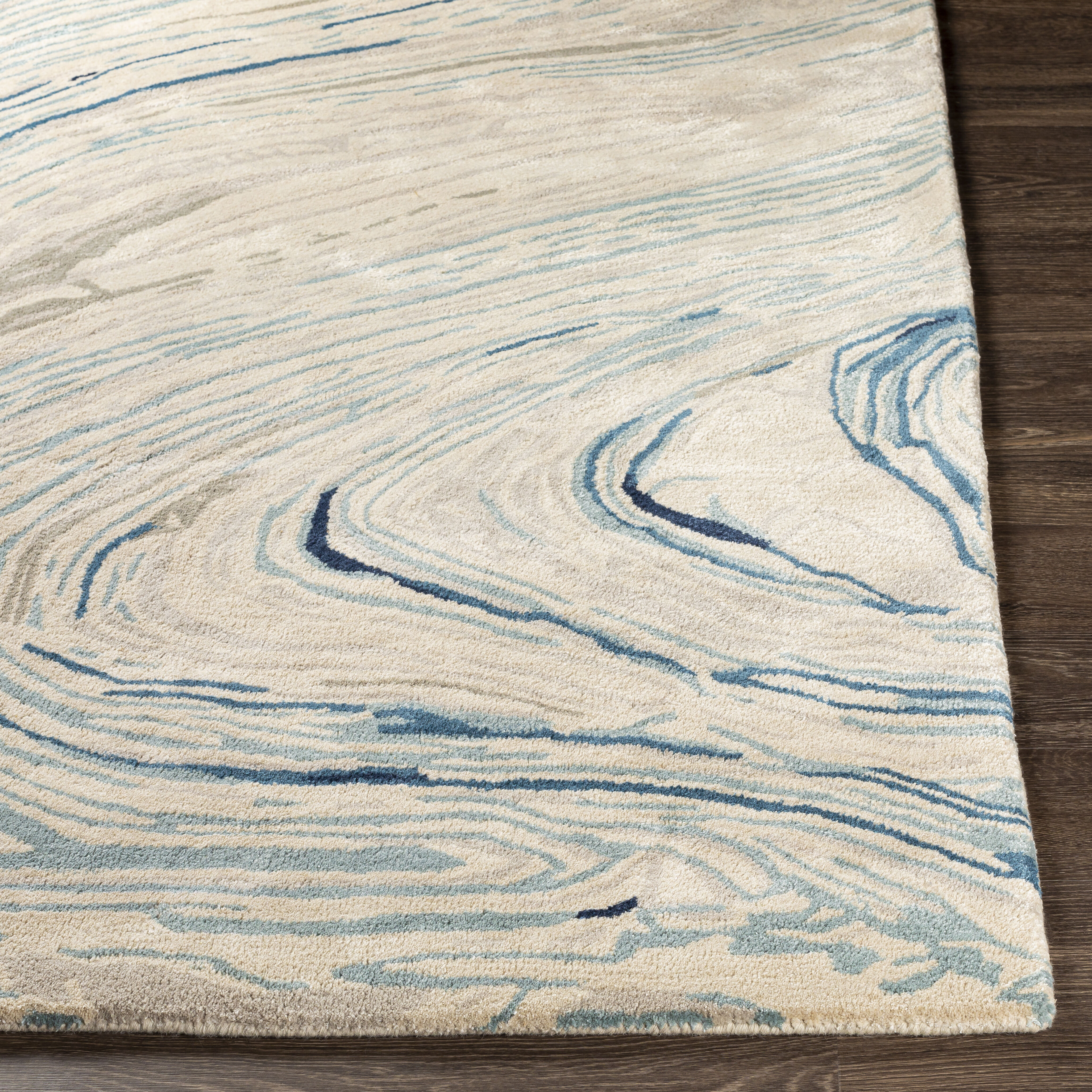 Kavita 144 X 144 inch Gray Rug in 12 Ft Round, Round