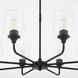 Raymond 8 Light 32 inch Matte Black Chandelier Ceiling Light