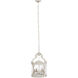 Imre 4 Light 13.8 inch Cream and White Pendant Ceiling Light