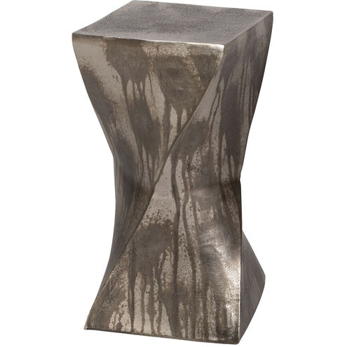 Euphrates 19 X 10 inch Tarnished Silver Accent Table