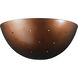 Ambiance 1 Light 13.25 inch Antique Copper Wall Sconce Wall Light