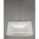 Bahama LED 24.25 inch White Outdoor Pendant