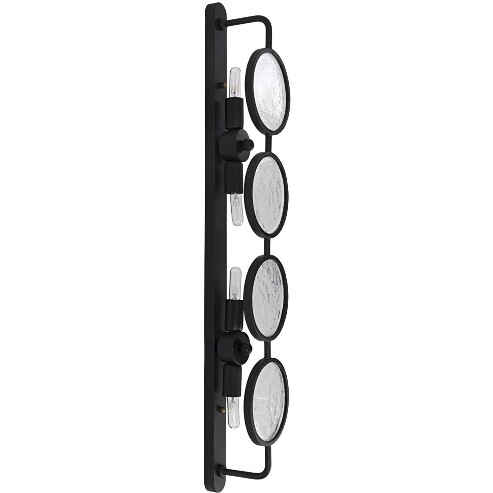 Ordo 4 Light 5.5 inch Matte Black Sconce Wall Light