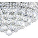 Luminous 5 Light 16 inch Chrome Flush Mount Ceiling Light