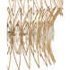 Marquise 9 Light 30 inch Luxor Gold Chandelier Ceiling Light, Medium