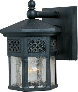 Scottsdale 1 Light 9 inch Country Forge Outdoor Wall Mount
