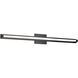 Plymouth LED 37.5 inch Black Bath Vanity Light Wall Light