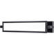 Fremont LED 27 inch Matte Black Bathroom Vanity Wall Light, Rotating Light