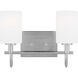 Oak Moore 2 Light 13.88 inch Bathroom Vanity Light