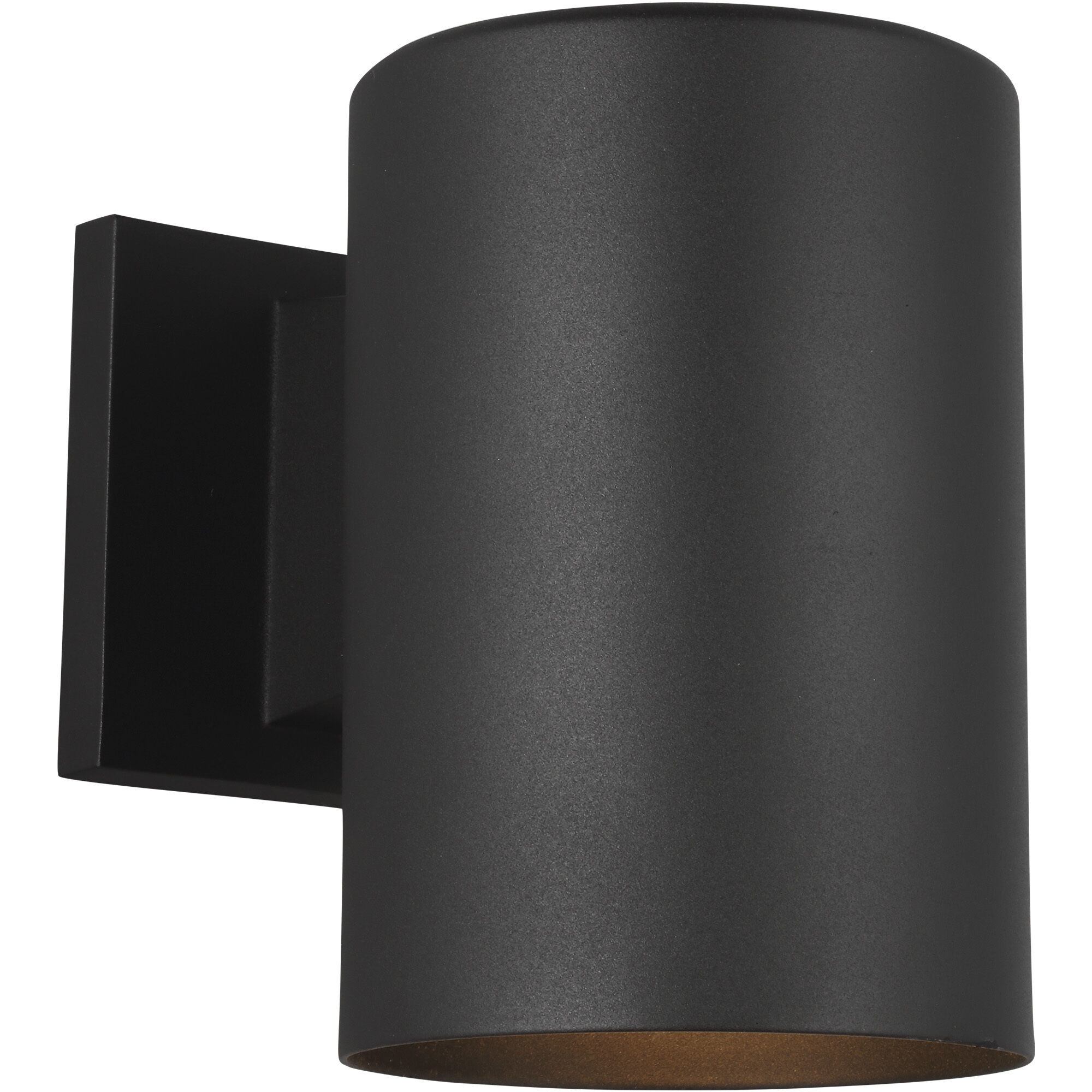Outdoor Cylinders 1 Light 7.25 inch Black Outdoor Wall Lantern