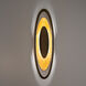 Valor LED 3 inch Bronze Gold Leaf ADA Wall Sconce Wall Light