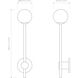 Orb 1 Light 4.33 inch Polished Chrome Bathroom Wall Light