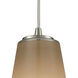 Connor 1 Light 6 inch Satin Nickel Mini Pendant Ceiling Light